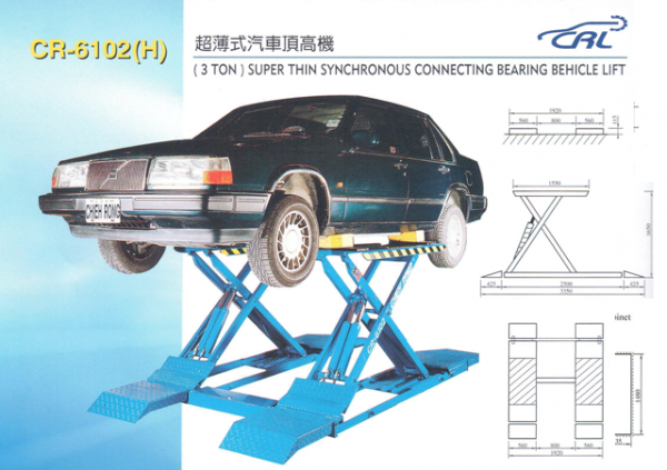 頡榕超薄式汽車頂車機